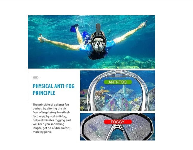 Máscara Snorkel Full Face GoPro
