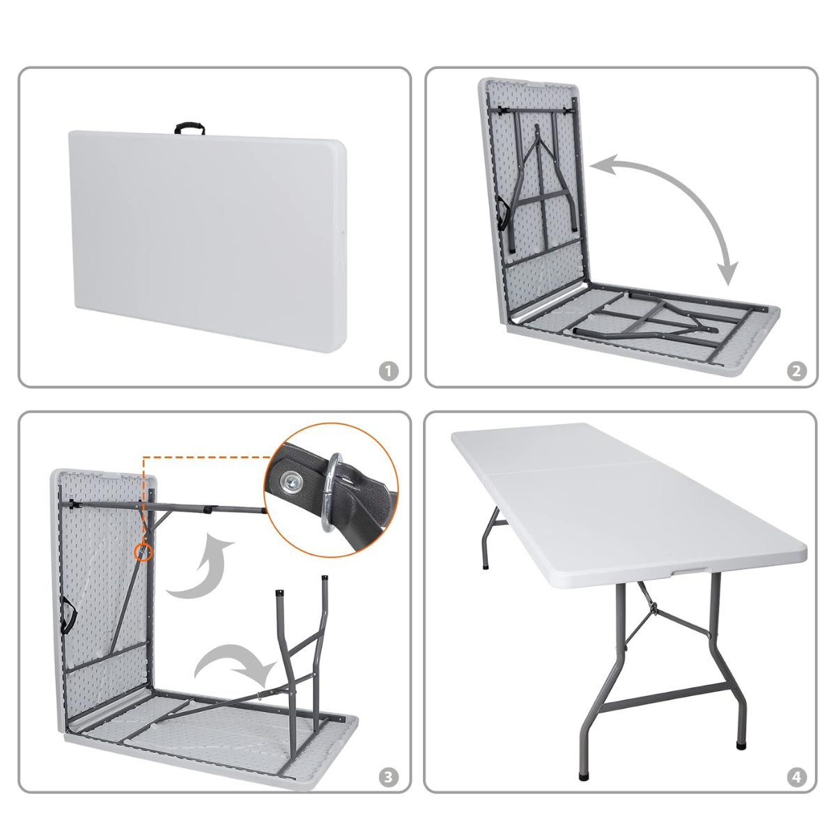 Mesa Plegable Maletín Tipo Portátil