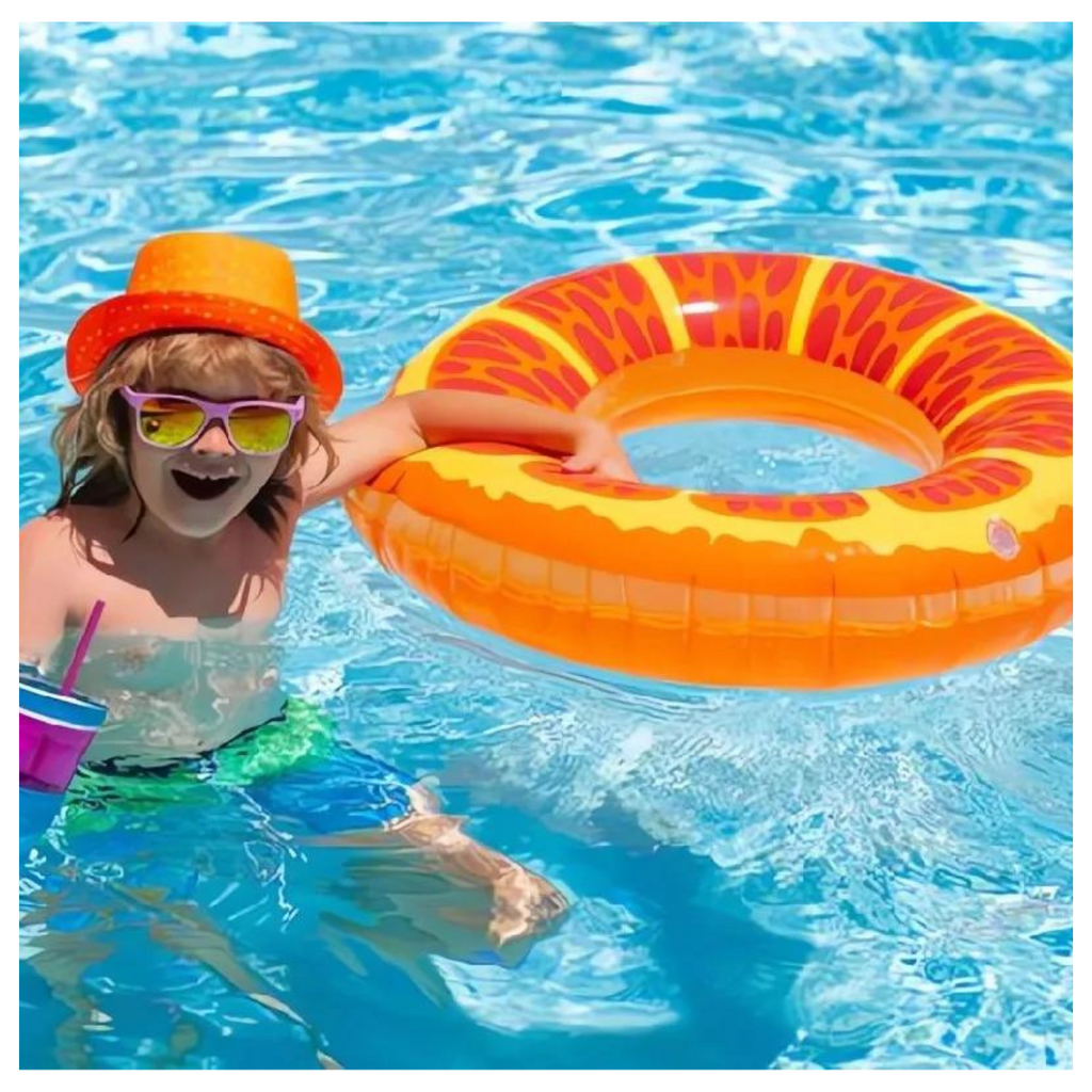 Flotador Inflable de Naranja 60 cm