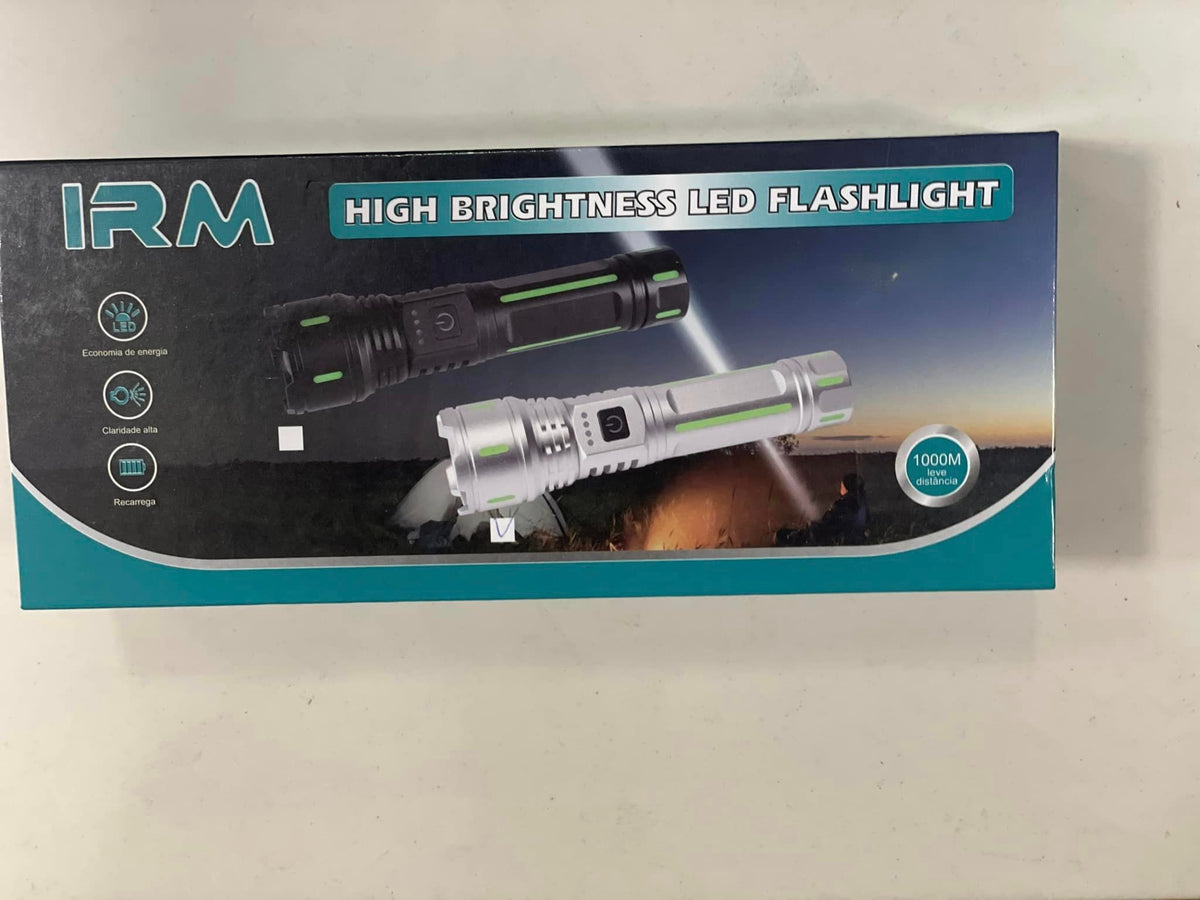 Linterna LED Táctica con Zoom