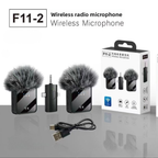 Micrófono Inalámbrico Solapa Dual F11
