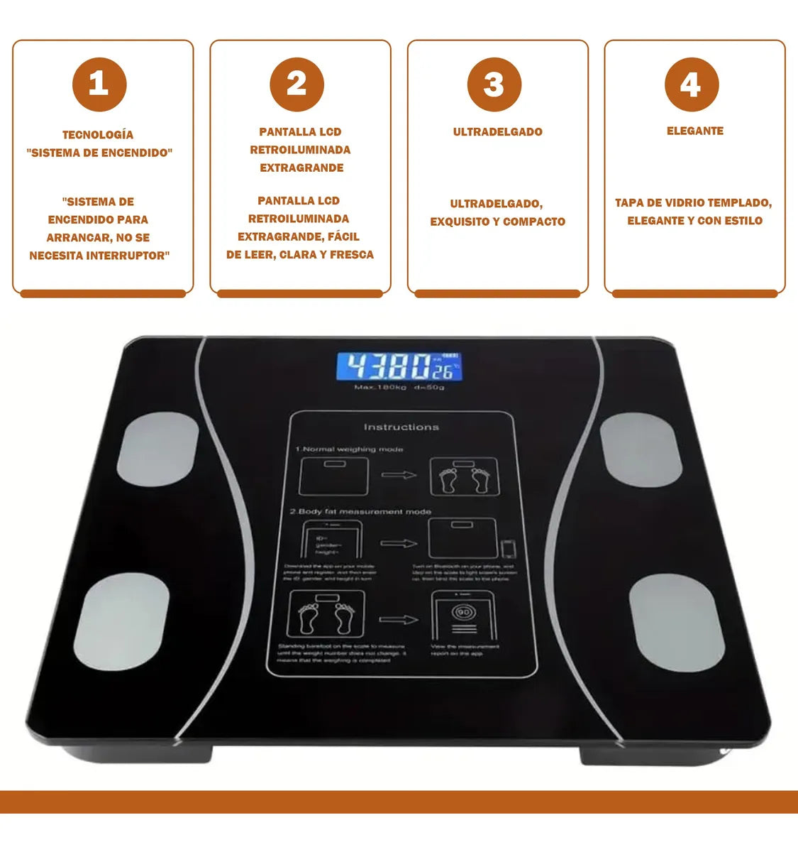 Pesa Digital Inteligente con Bluetooth