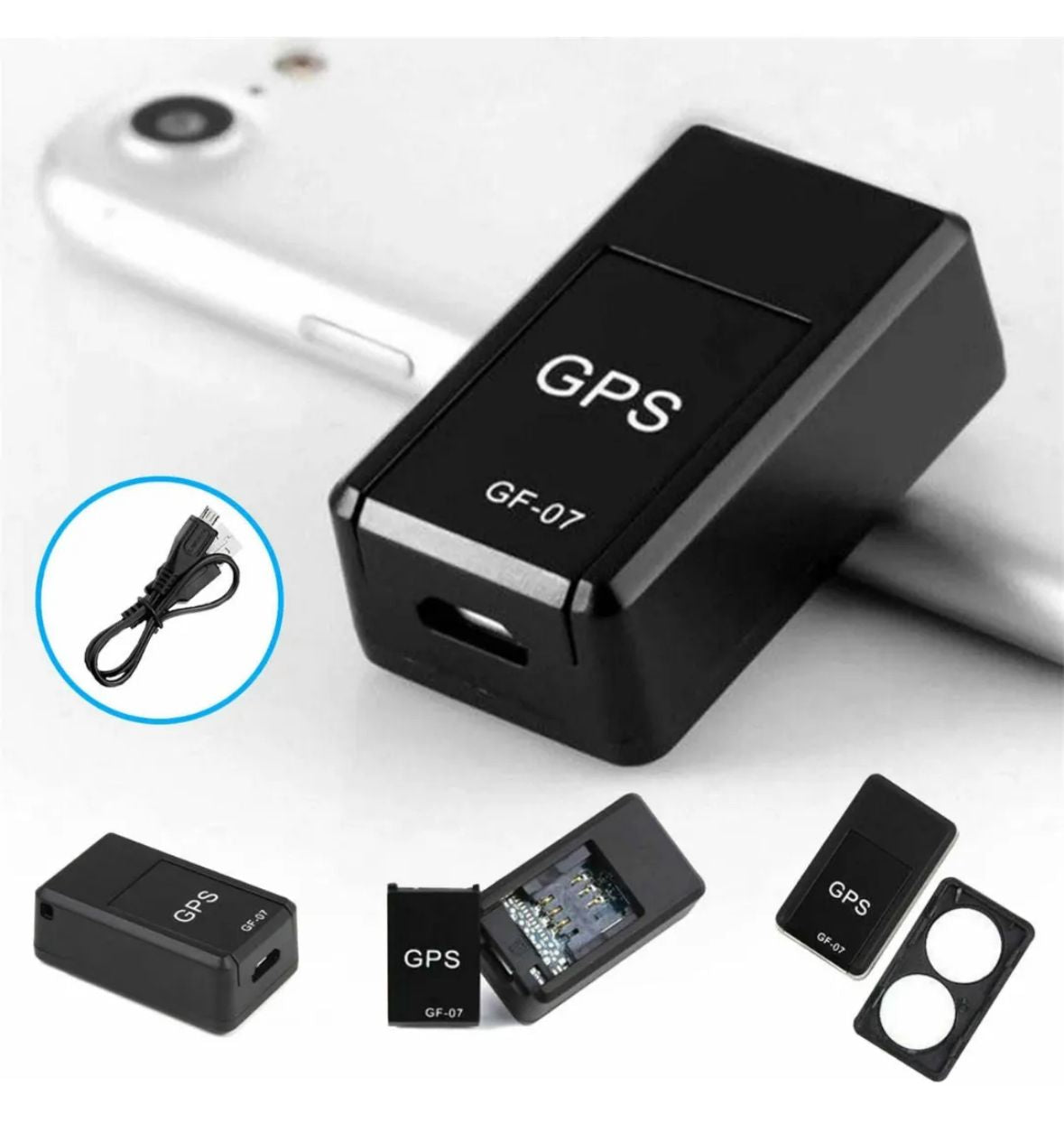 Mini Localizador GPS Tracker HD — Rastreador Portátil Anti-Robo