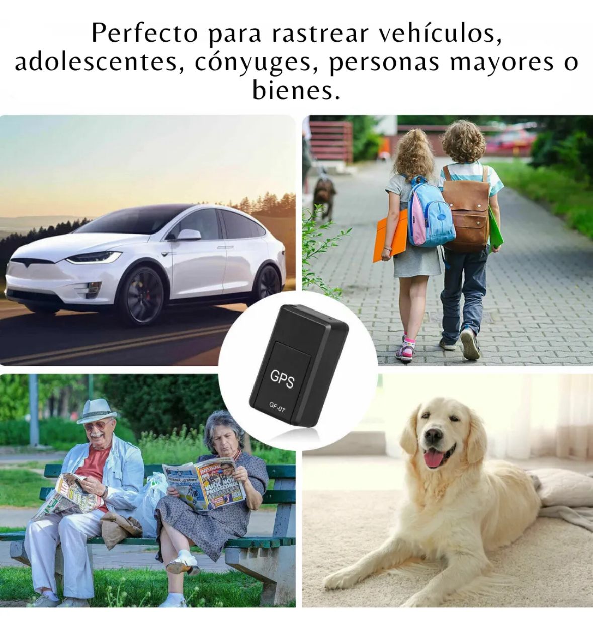 Mini Localizador GPS Tracker HD — Rastreador Portátil Anti-Robo