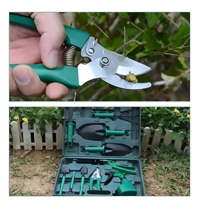 Set de Herramientas de Jardinería Premium 4 en 1 + Envío Gratis y Pago al Recibir