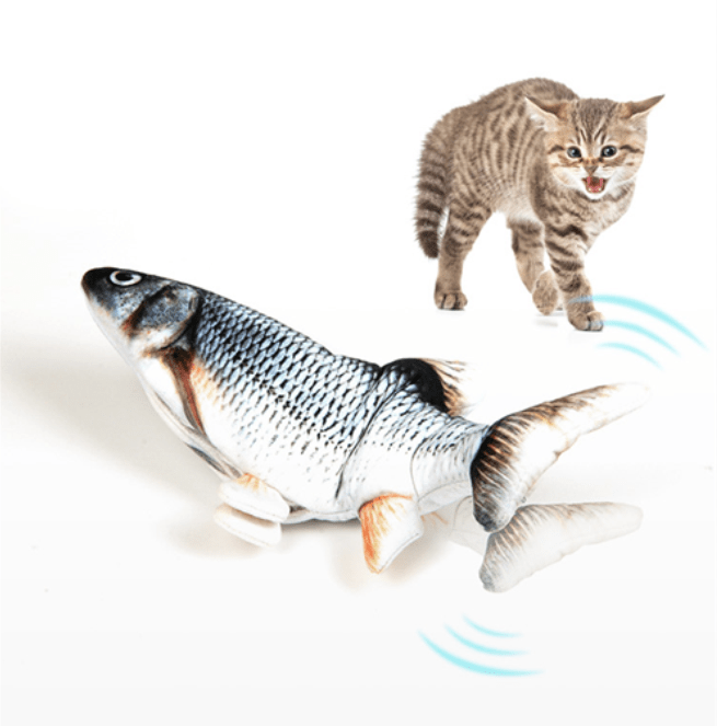 Pez Saltarín Interactivo para Gatos