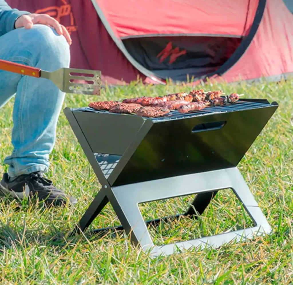 Parrilla Plegable Portátil de Metal