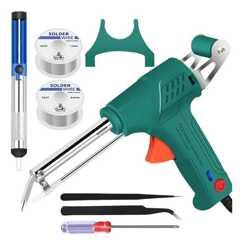 Kit Soldador Electrónico Tipo Pistola