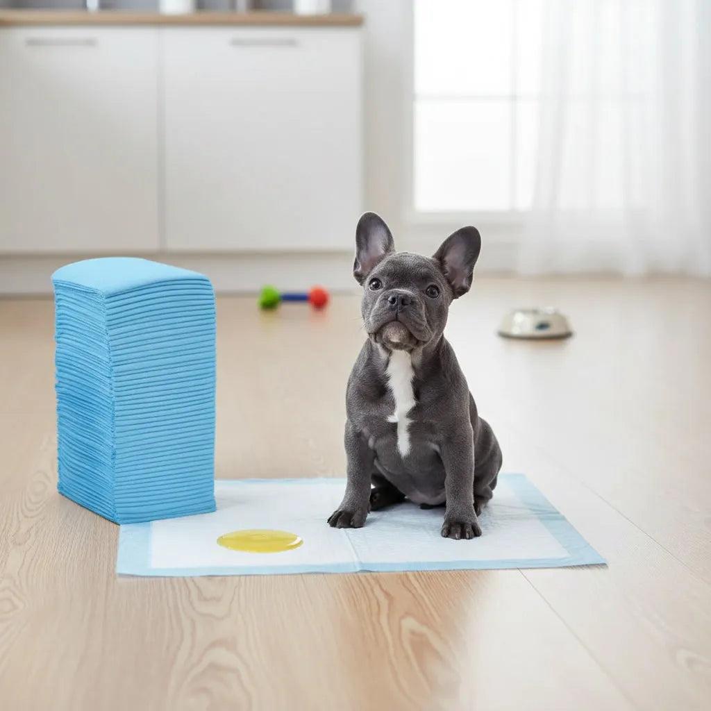 Sabanillas empapadoras para perros y cachorros 60x60 cm pack 50 unidades ultra absorbente con gel anti-goteo